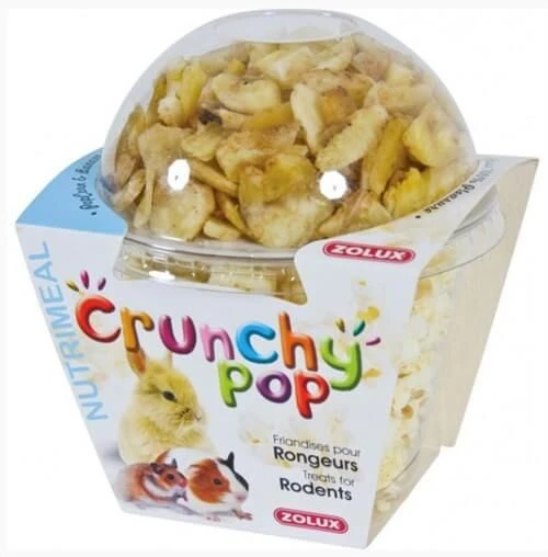 Zolux Crunchy Pop Banane Rongeurs 63 G – Image 2