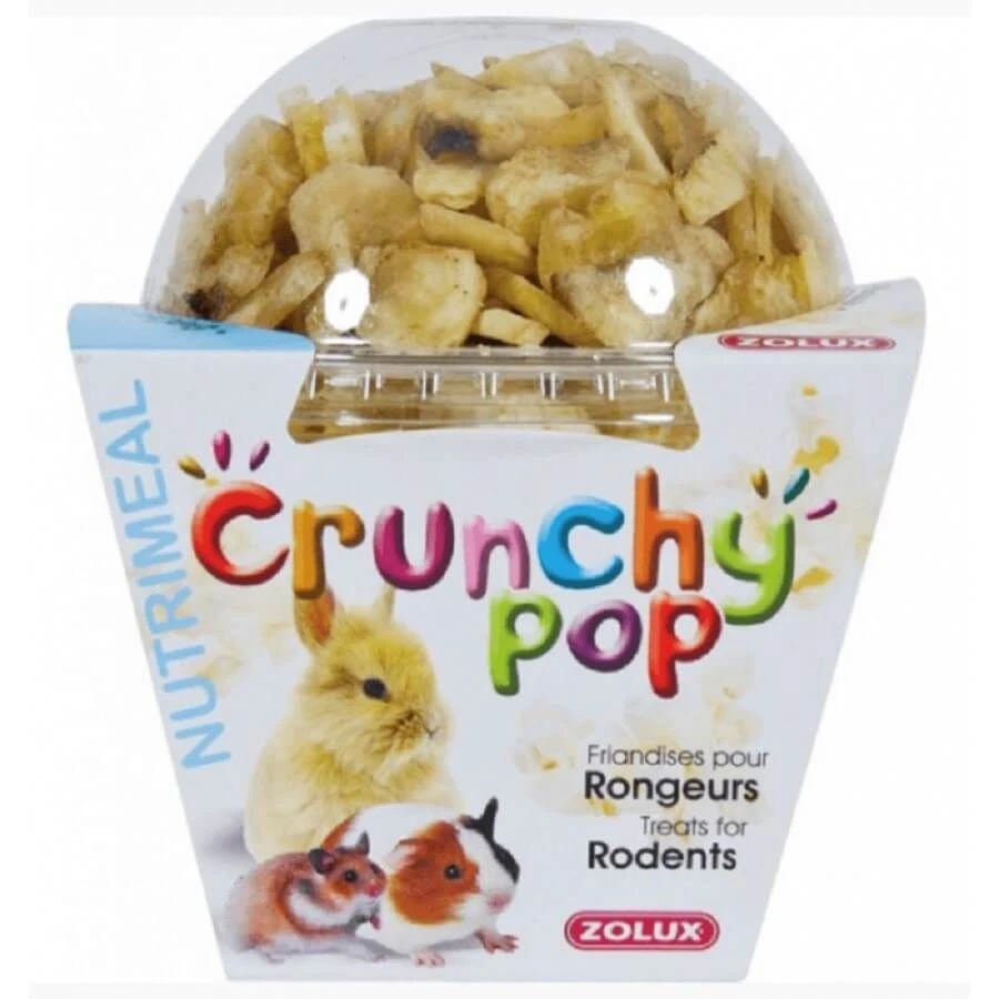 Zolux Crunchy Pop Banane Rongeurs 63 G