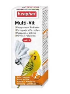 Beaphar Multi-vitamines Perruches Et Perroquets 50 Ml