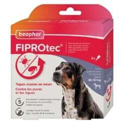Beaphar Fiprotec Spot-on Chien 40 - 60 Kg 4 Pipettes