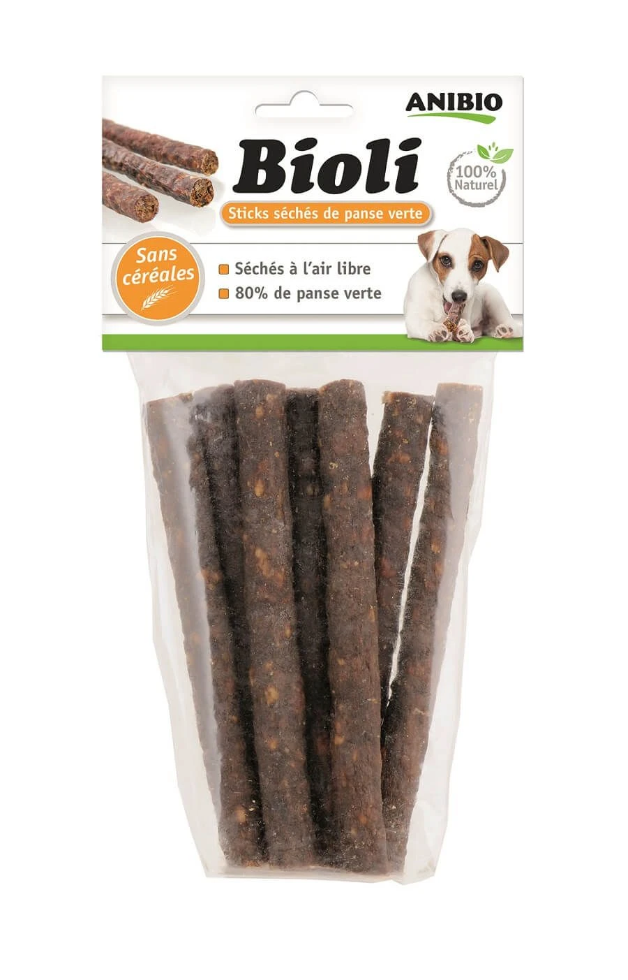 Anibio Bioli Panse Verte 80% 7 Sticks