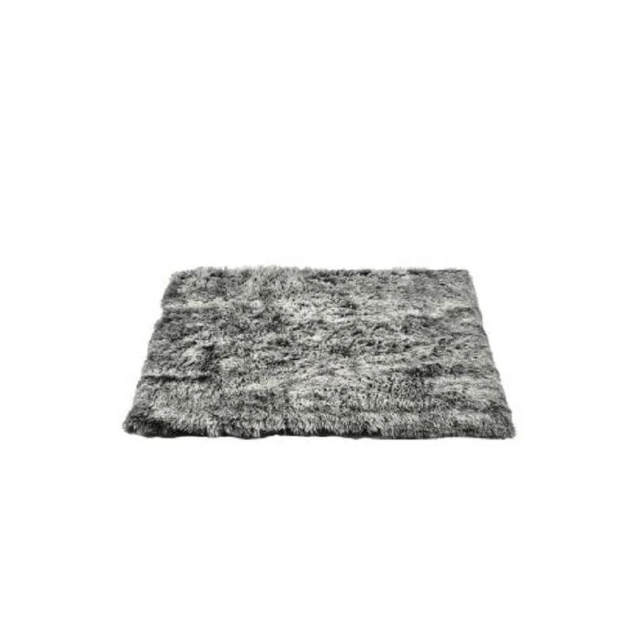 Bobby Matelas Poilu Bicolore Noir 80 Cm