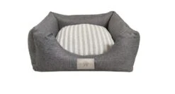 Bubimex Sofa Carré Déhoussable Gris 55 X 55 Cm