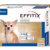 Effitix Spot On Très Petit Chien 1.5 - 4 Kg 4 Pipettes