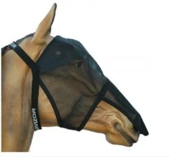 Equivizor Masque Anti-mouche Avec Oreilles Pour Cheval 67/69 Cm