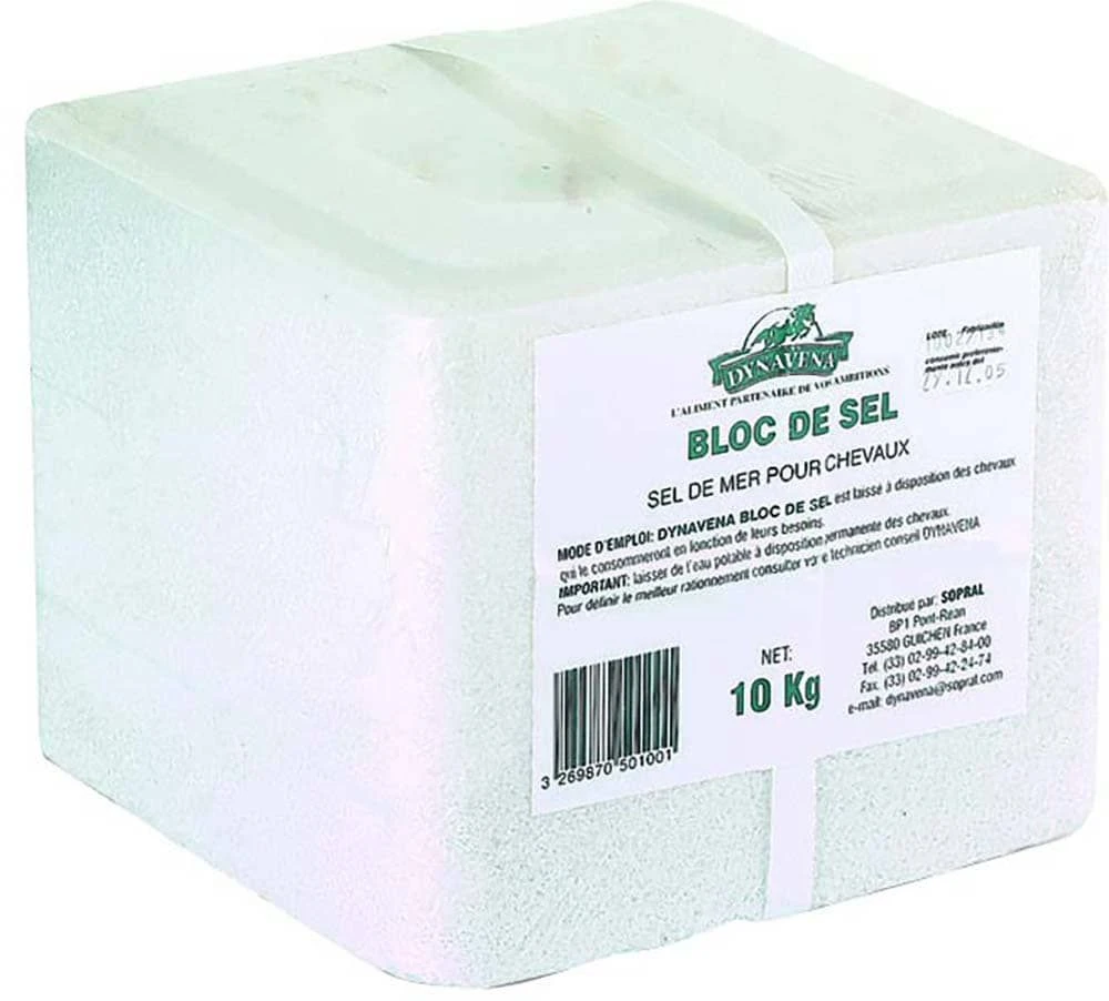 Flatazor Dynavena Bloc De Sel 10 Kg