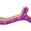 Cat It Griffoir Papillon Violet En Carton 46 X 22 X 20 Cm