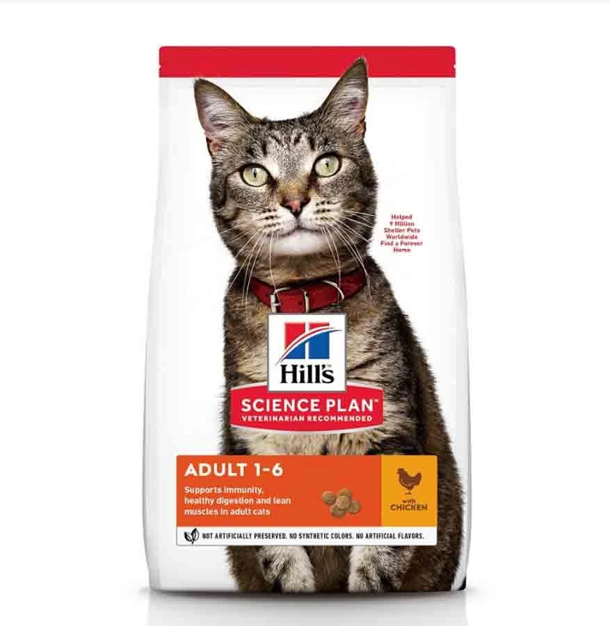 Hill's Science Plan Hill's Science Plan Feline Adult Poulet 1,5 Kg