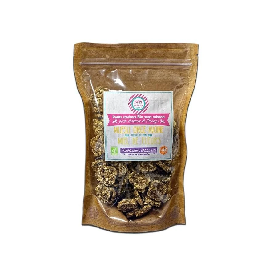 Happy Crackers Miel De Fleurs Pour Cheval 300 G