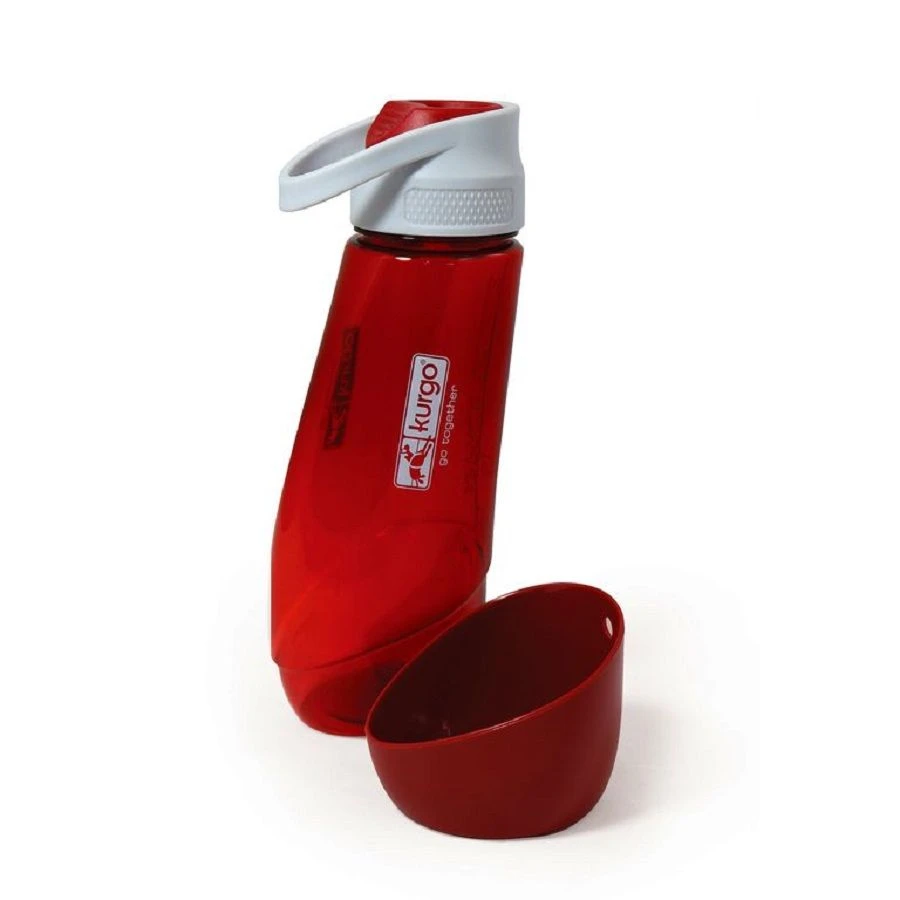 Kurgo Gourde Avec Bol Intégré Rouge Pour Chien 750 Ml – Image 2