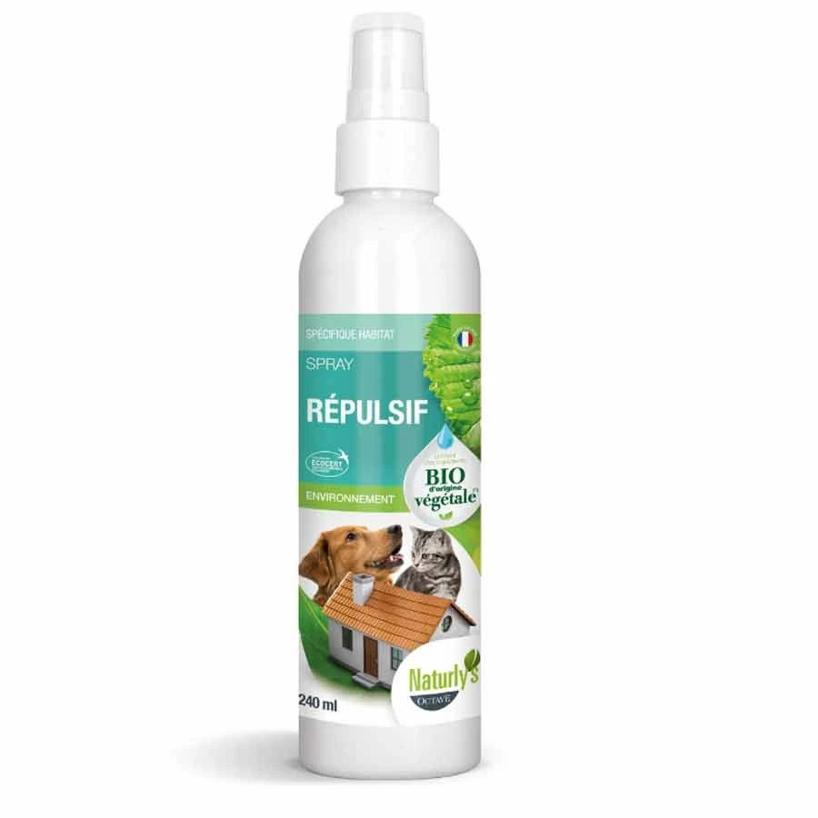 Naturlys Spray Répulsif Bio Chien Et Chat 240 Ml