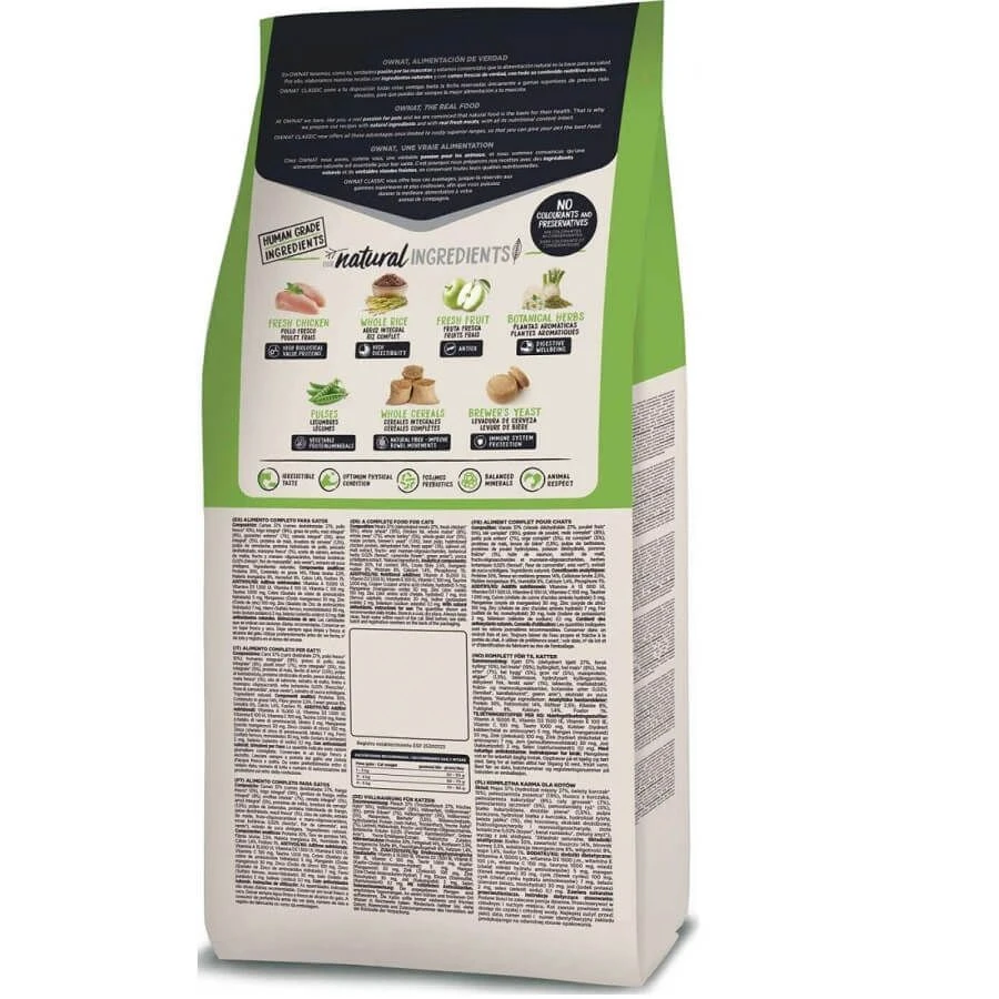 Ownat Classic Hairball Chat 4 Kg – Image 2