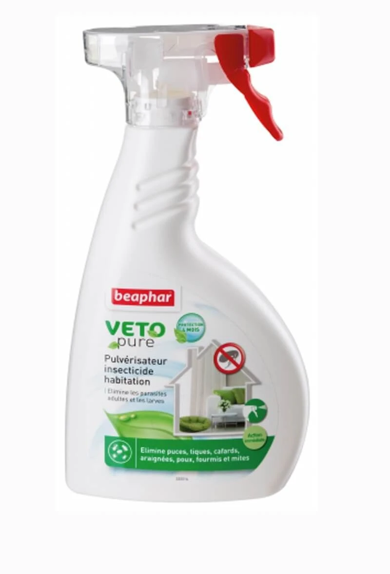 Beaphar VETOpure Pulvérisateur Insecticide Habitation 400 Ml