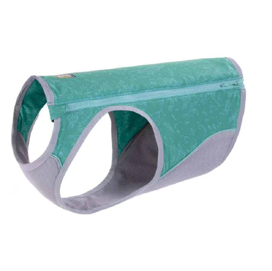 Ruffwear Swamp Cooler Gilet Zip Aurora Teal Chien L
