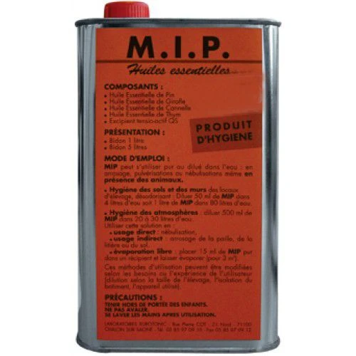 M.I.P Désodorisant Locaux Elevage 1 L – Image 2