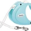Flexi Laisse Sangle Bleu Clair Puppy XS